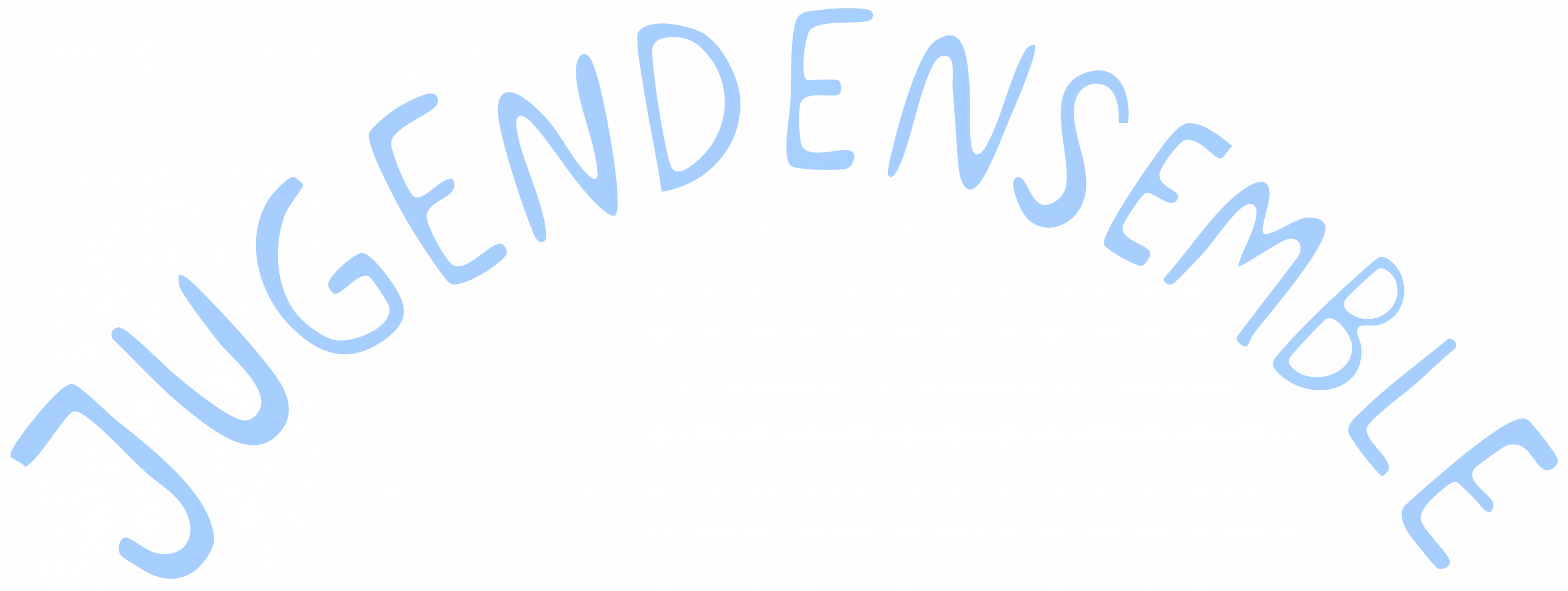 Schriftzug: Jugendensemble